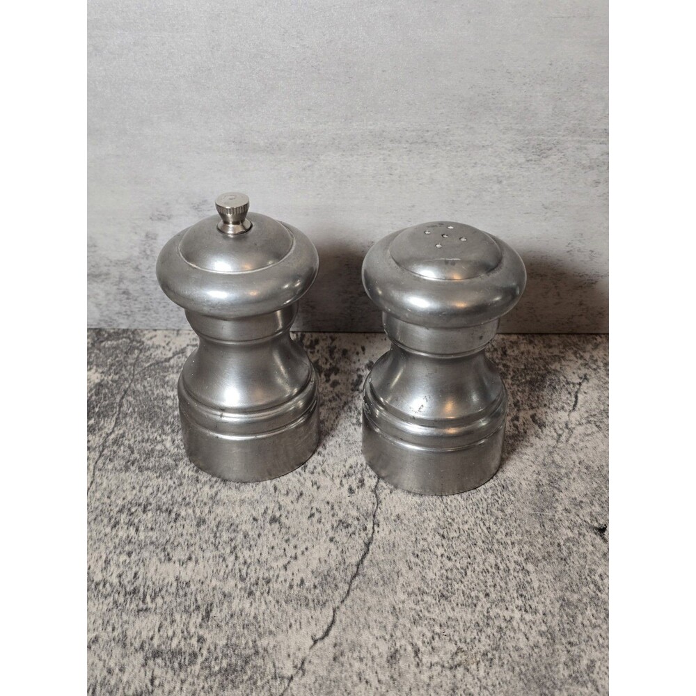 Raimond Pewter Salt And Pepper Shakers Made In Italy